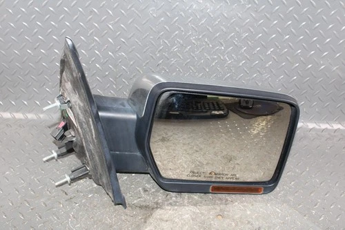 11-14 F150 Chrome Cap Passenger Right RH Power Folding Door Mirror Heated OEM OE