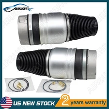 Pair Front L+R Air Suspension Spring Bags For Audi Q7 Porsche Cayenne VW Touareg
