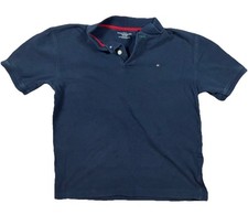 Tommy Hilfiger Boys 16-18 Navy Short-sleeve Casual Polo shirt Cotton