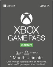 Xbox Game Pass Ultimate 1 Month Code, UK Version