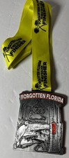 Rare FORGOTTEN FLORIDA 15 Mile Trail Run Finisher MEDAL