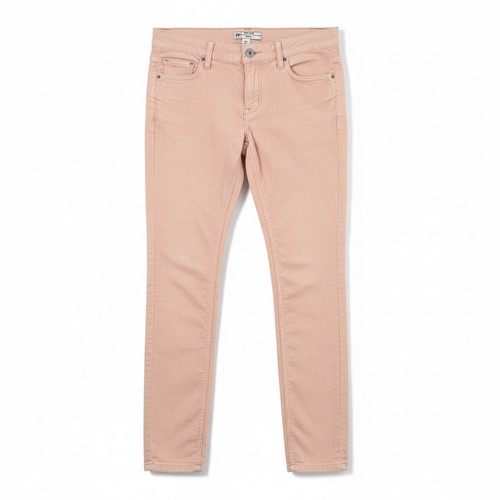Free People Peach Corduroy Skinny Pants Womens Size 27 Stretch Orange Boho - Picture 1 of 5