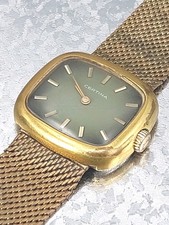 Certina Men's Hand-Wind Cal. 19-30 Vintage Gold filled Swiss Watch - Working