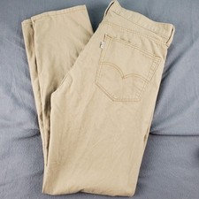 Levi's Men's Tan Beige Pants Casual Chinos Everyday Comfort