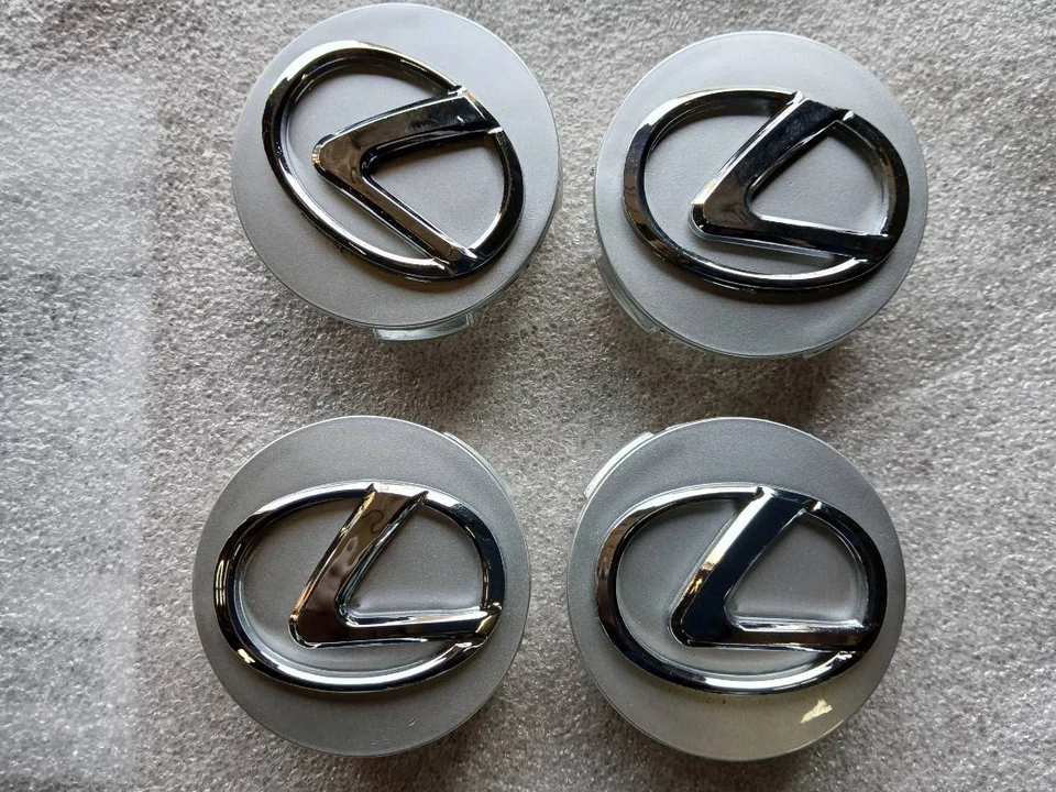 Tapacubos 4 piezas LEXUS CENTRADOS de rueda plateados llanta 62 mm para Lexus 4260330590 2006-2013 Foto 2 de 4
