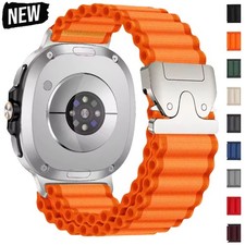 For Samsung Galaxy Watch 8 40mm 44mm Classic 46mm Rugged Nylon Watch Band Strap