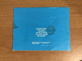 Ghosts &lsquo;N Goblins - Nintendo NES - Instruction Manual Booklet Only