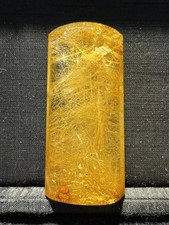 86.8g Top Rare Natural Rutilated Quartz crystal pendant Reiki healing gift