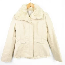 MK Michelle Clan MICHEL KLEIN jacket with coat liner stretch cotton rabbit Used