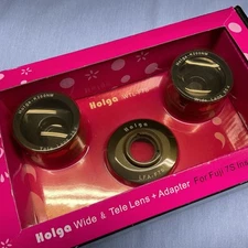 Holga Wide & Tele Lens Set For Fuji Instax Mini 7S Camera - WTL-F7S #770-120