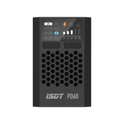 PD60S XT60 Connector 60W 6A Battery Balance Charger -Input for 1-4S Lipo Batt...