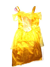 Disney Girls Beauty  The Beast Belle Dress Fantasy play Costume 3-4x cr