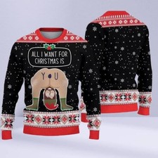 All I Want For Christmas Is You Christmas Ugly Sweater Sweatshirt