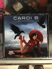 Cardi B Am I The Drama 2025 Mixtape / Album Slim Jewel Case Clear Coat CD Look