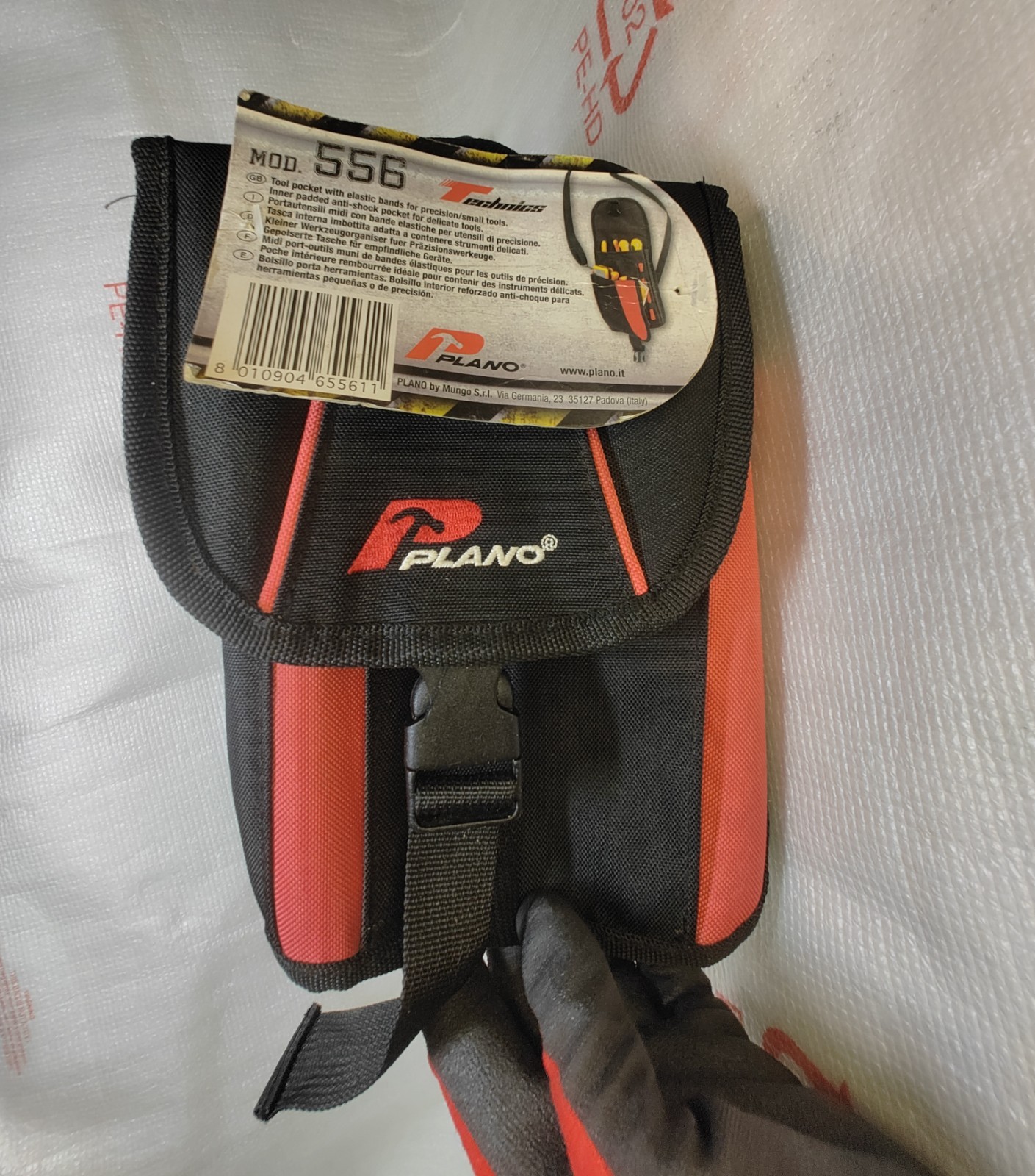 Poche midi porte-outils 556 Technics Plano avec passants de ceinture