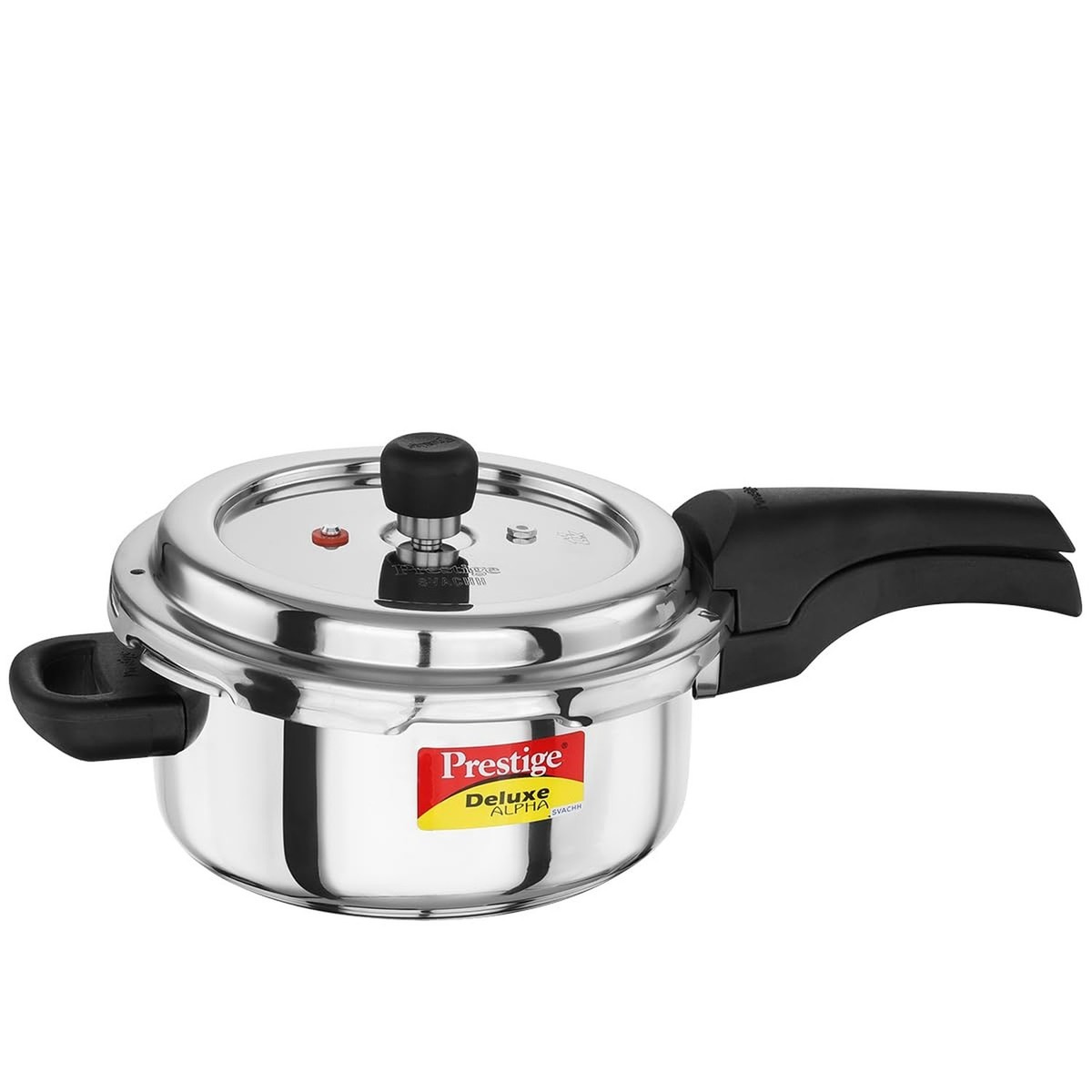 Prestige Deluxe Alpha Svachh Stainless Steel Pressure Cooker with