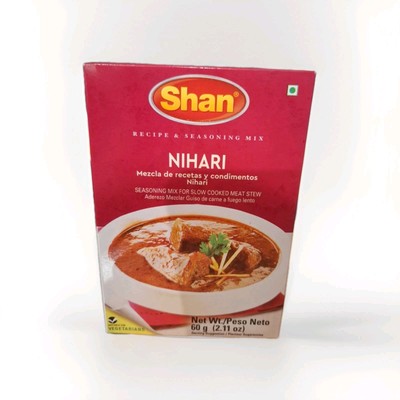 Halal Certified Shan Nihari Seasoning Mix Slow Cooked Meat Stew 