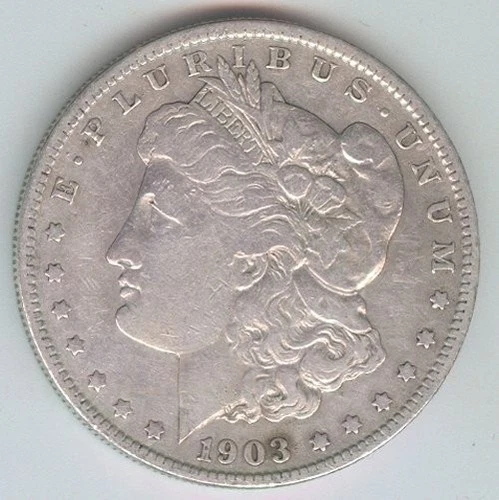 1903-S U.S. MORGAN SILVER DOLLAR - KM#110 - SCARCE - VERY FINE