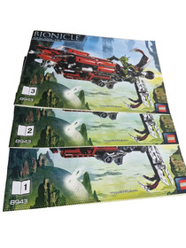 LEGO Bionicle 8943 Axalara Complete With Instructions Battle Vehicles Zamor