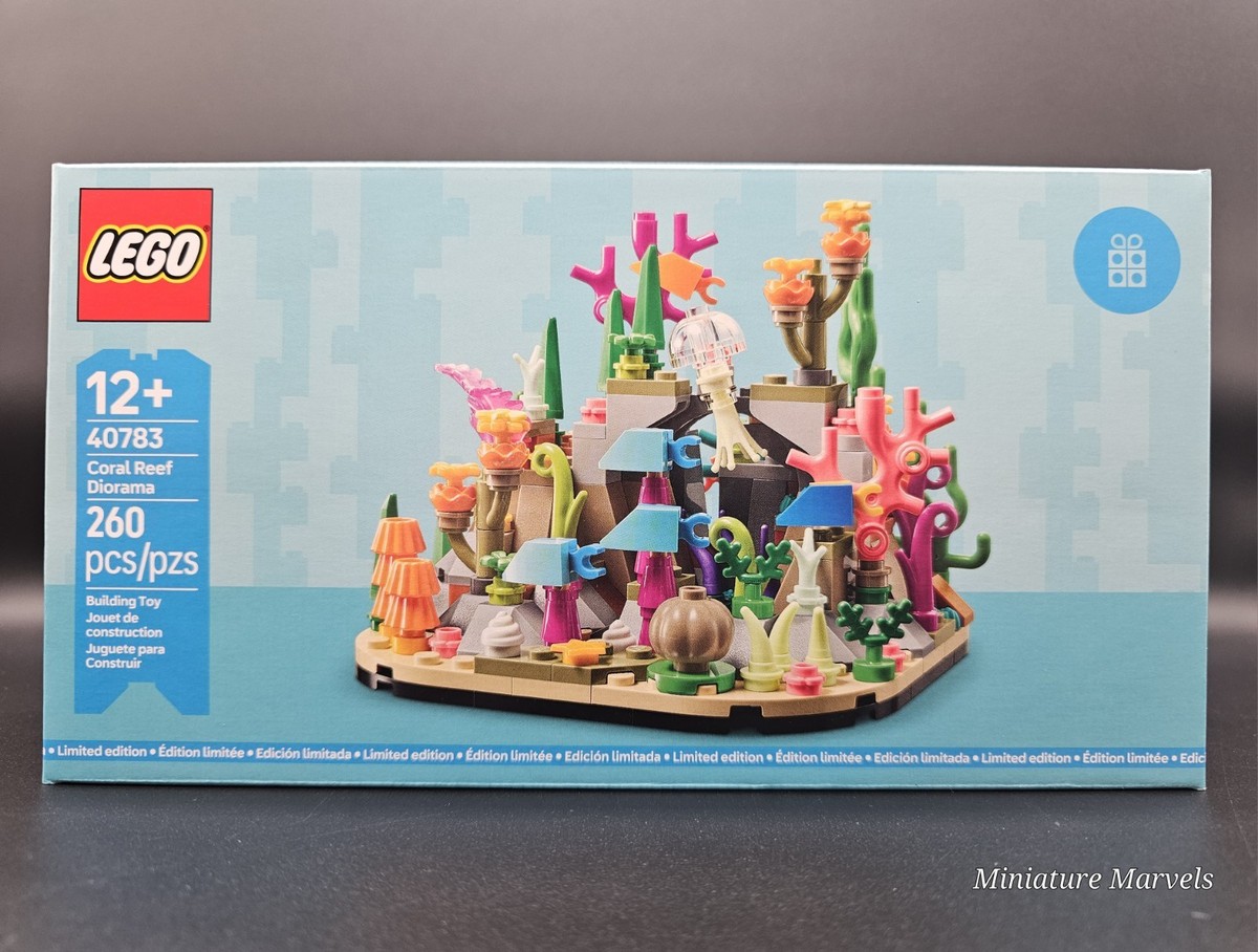 LEGO Coral Reef Diorama #40783- New/Sealed GWP- Series 2- FREE Shipping- In  Hand