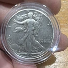 1945 Walking Liberty Half Dollar Silver Business Strike Coin #BG
