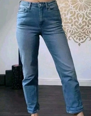 TOMMY HILFIGER High Waist Straight Fit Jeans, Ankle Lenght,Größe 25/30