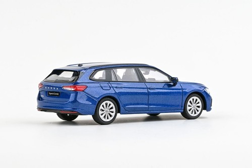 Skoda Superb IV Combi (2023) Kobaltblau Metallic ABREX 1:43 - Bild 3 von 4