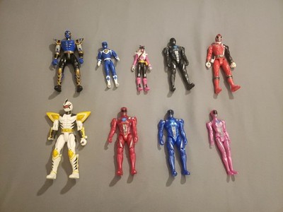 Power Rangers Mixed Lot Of 9 Figures