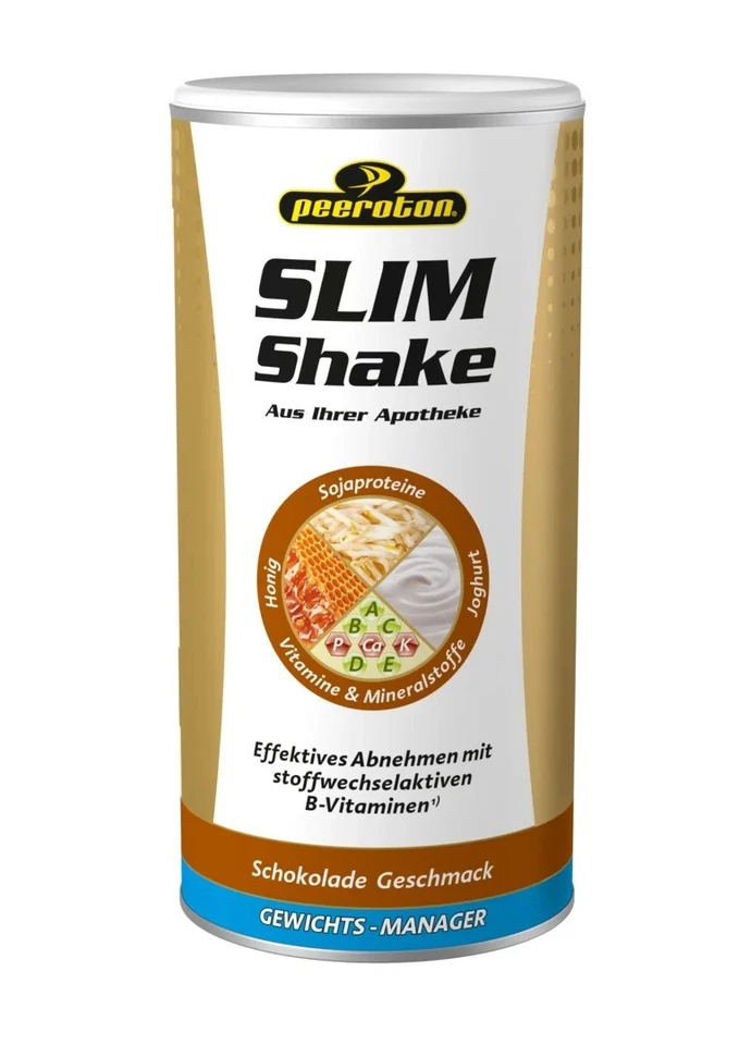 Peeroton Slimshake Gewichtsmanager 500g Dose Schoko - MHD 01-2026