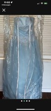 light blue quinceanera dress
