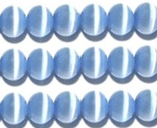 4mm Cat's Eye bead Strands Grade A Fiber optic, 32 Colors to 4mm, Powder
