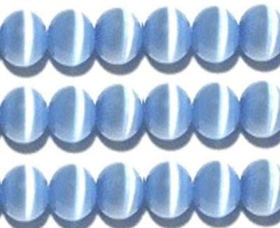 4mm Cat's Eye bead Strands Grade A Fiber optic, 32 Colors to 4mm, Powder 