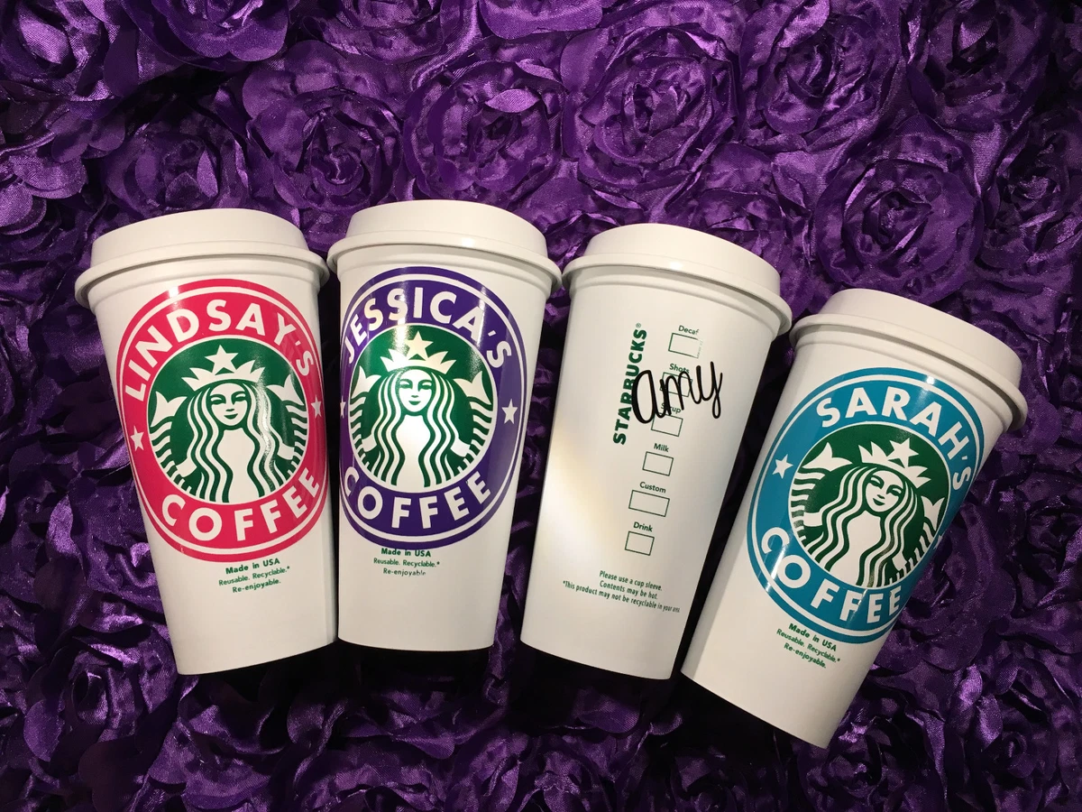 Personalized Starbucks Cup / Travel Mug / Bridesmaid Gifts