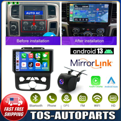 Fit For Apple Carplay For 2013-2019 Dodge RAM 1500 Car Radio Stereo GPS WIFI