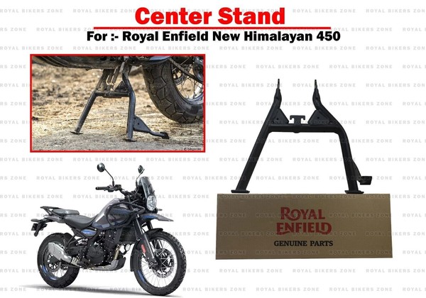 "Royal Enfield \"Black Center Stand For New Himalayan 450\""-image