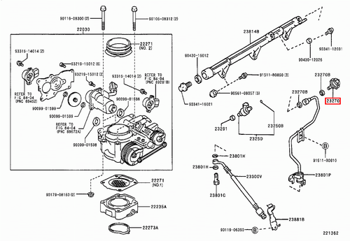 Genuine LandCruiser 105 Series 1FZ 4.5 Petrol Fuel Pressure Pulsation Damper - Picture 16 of 20