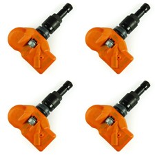 2015 2016 2017 BMW 2 Series Convertible New Huf Black Stem TPMS Set 433mhz