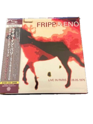 FRIPP & ENO ( King Crimson,Roxy Music,Bowie )  Live In Paris 28.5.75  SHM CD NEU