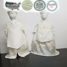 Baby Boy Rompers with cassock. Ropones con SOTANA de niÑo para bautizo. Mayoreo 