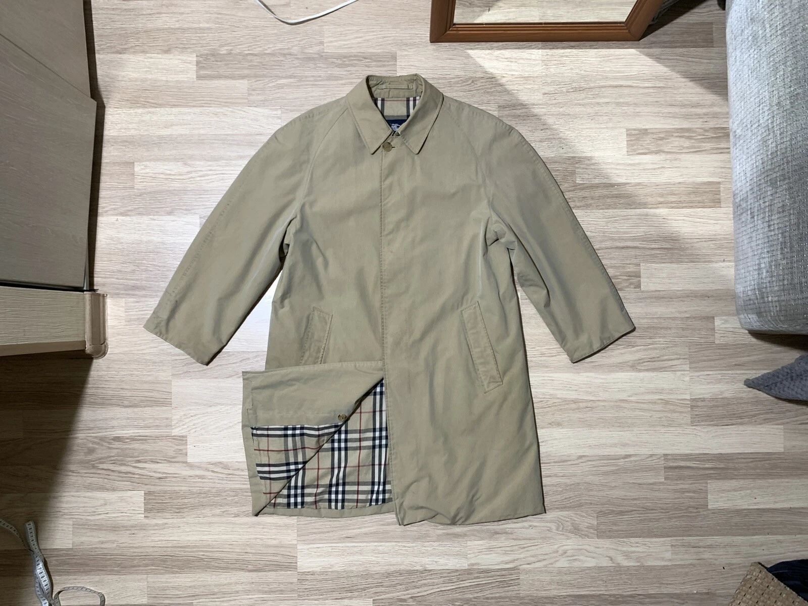 Burberry Nova Check Trench vintage 50R