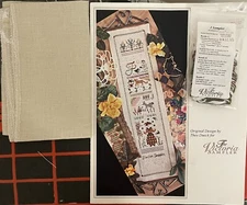 Victoria Sampler "J" IS FOR JUGGLER Leafet +Accessory pack + Linen DDP for USA