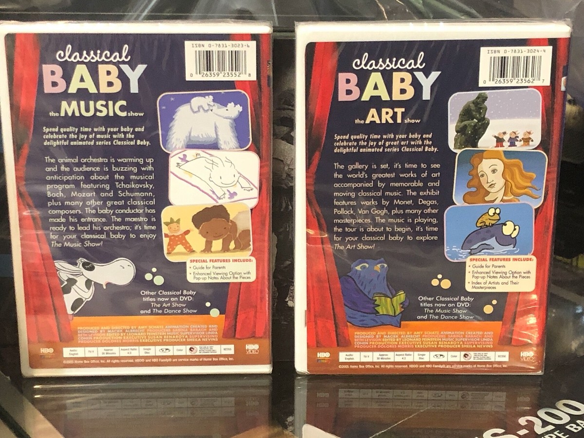 Classical Baby The Music / Classical Baby The Art (DVD) 2 Disc