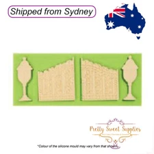 VINTAGE GATE Professional Food Safe Silicone Mould Cake Decorating Fondant