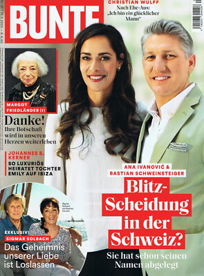 Bunte 21/2025 Illustrierte / Ana Ivanovic, Papst Leo XIV