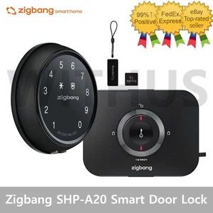 Zigbang  SHP-A20 Smart Door Lock Digital Round Door Lock with Key tag -Tracking=