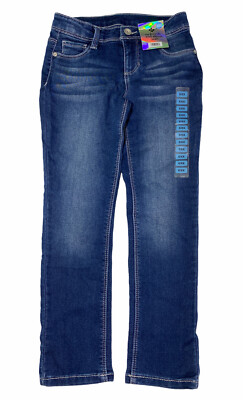 Girls My Favorite Knit Denim Jeans Stretch Blue  6/6X 