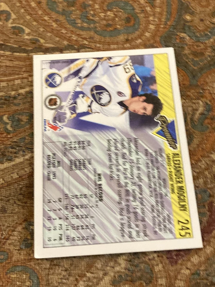 1993-94 Topps Premier #245 Alexander Mogilny - Image 2 of 2