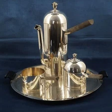 Lurelle Guild "His Royal Highness" Four Piece Coffee Service - Free Shipping USA