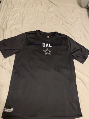 Dallas Cowboys New Era Team Apparel Dri Fit Combine Shirt Mens Medium
