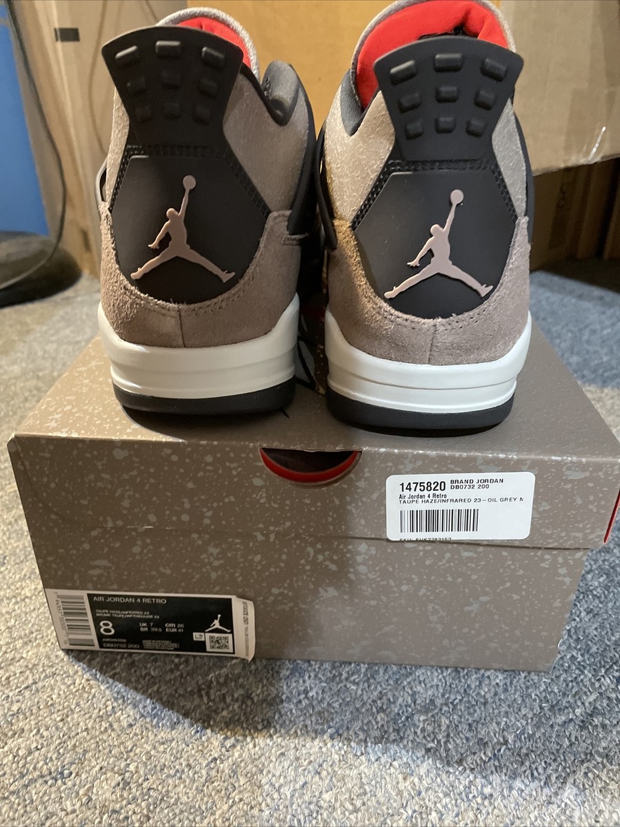 Nike Air Jordan 4 Retro Taupe Haze (2021) - Size 8 - New w